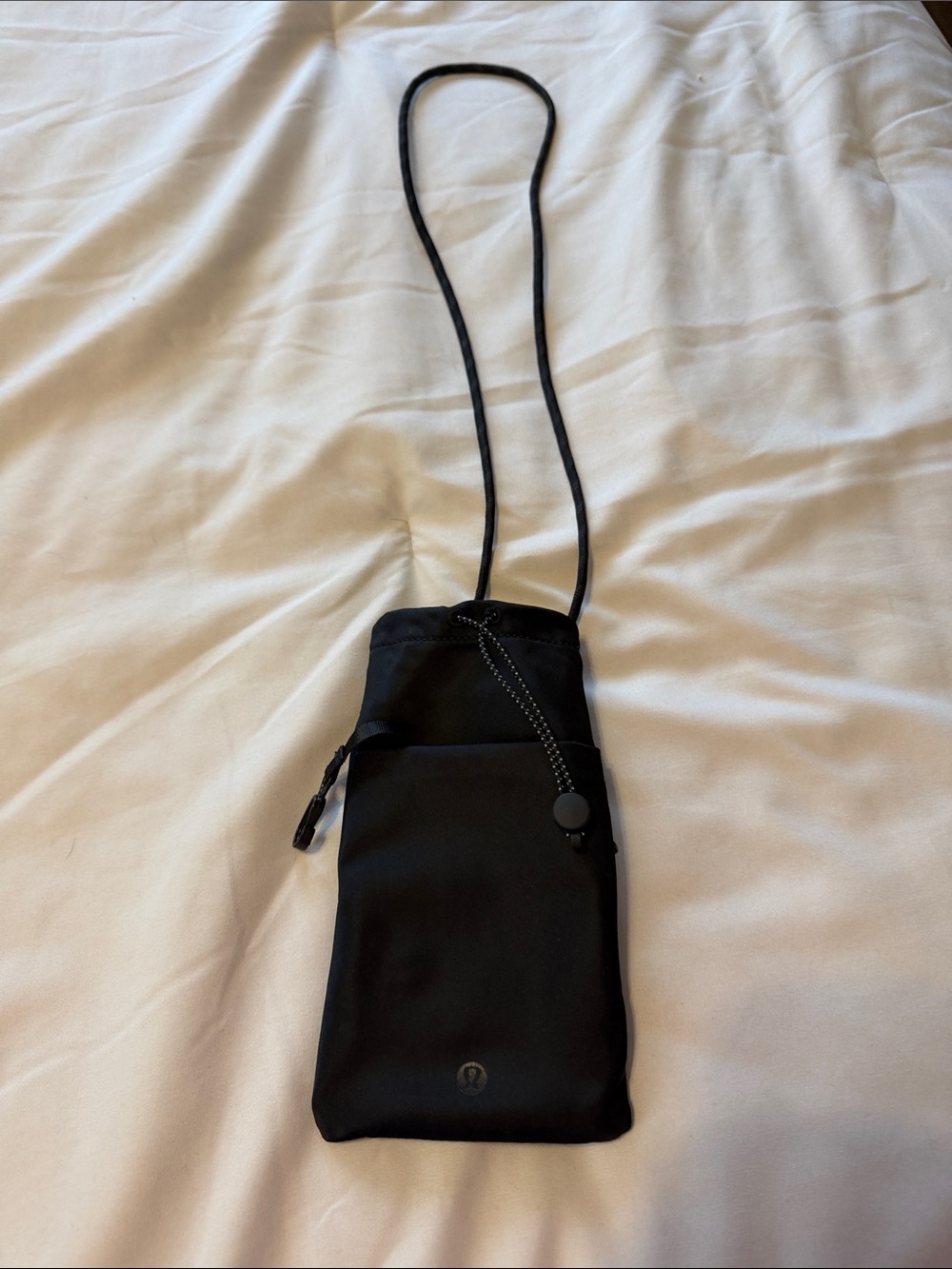 lululemon athletica Black Crossbody Phone Pouch
